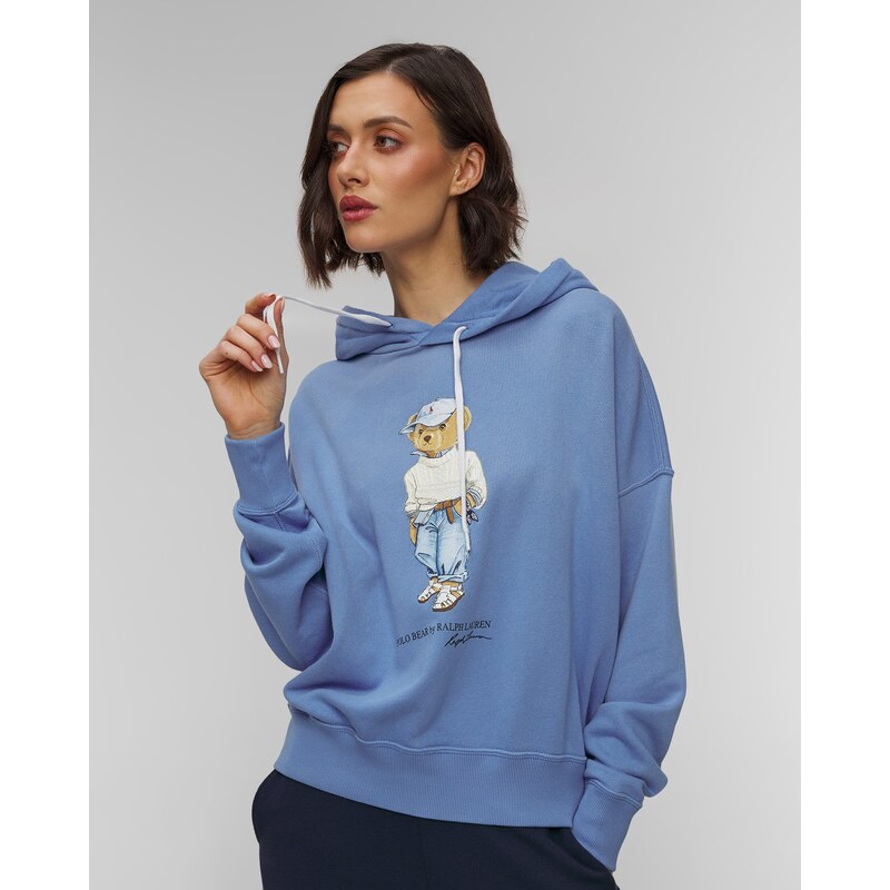 Dámská Modrá Mikina S Kapucou Polo Ralph Lauren Island 106367861