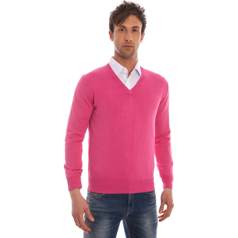 Pánský svetr Gant - XL / Růžová