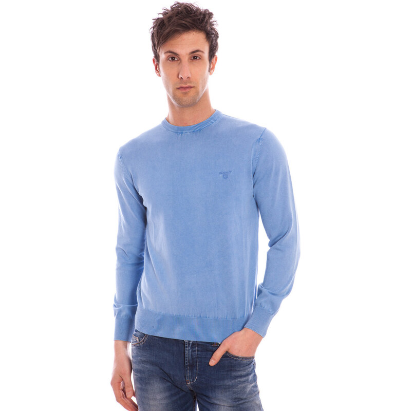 Pánský svetr Gant - XL / Azurová