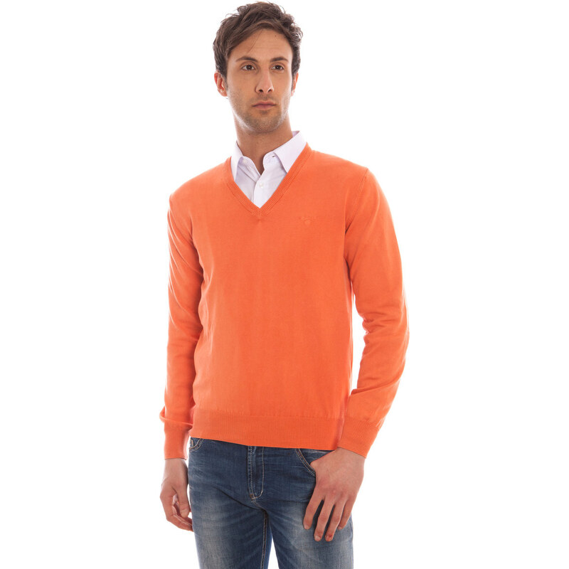 Pánský svetr Gant - XL / Oranžová