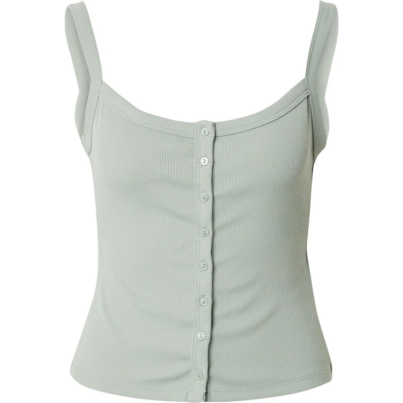 Abercrombie & Fitch Top pastelově zelená