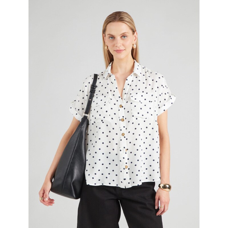 VERO MODA Halenka 'VMBUMPY' marine modrá / bílá