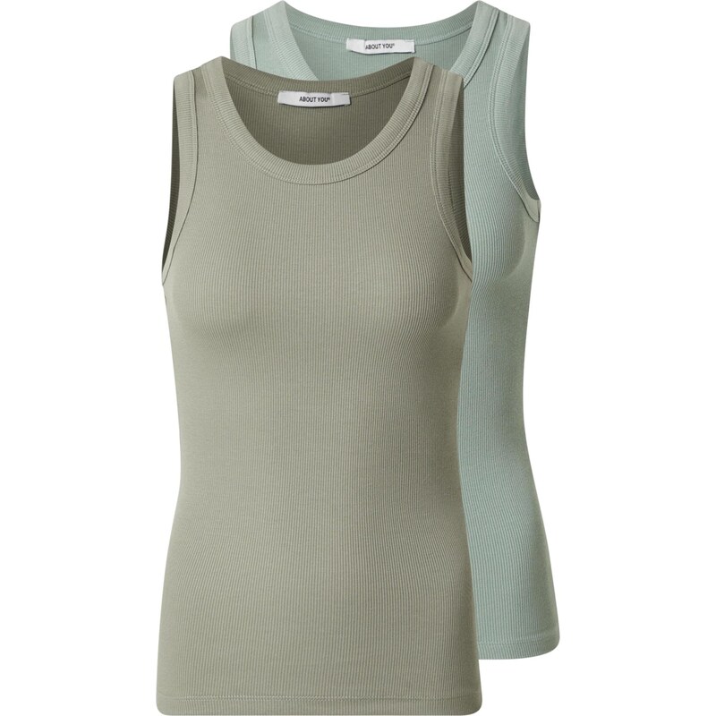 ABOUT YOU Top Lola mátová / pastelově zelená 107287993