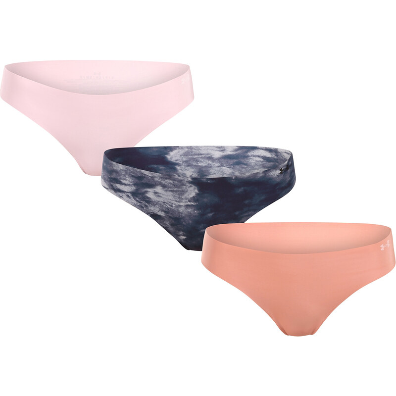 3PACK dámská tanga Under Armour vícebarevná (1383894 044) 106386057