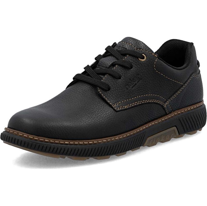 Pánské polobotky RIEKER B3313-00 černá