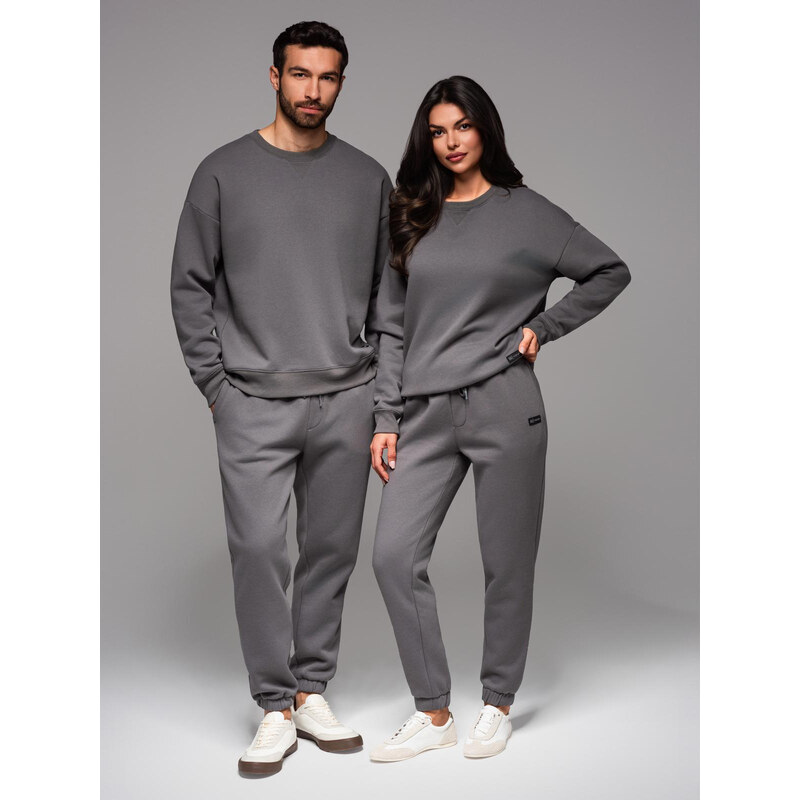 Ombre UNISEX tracksuit set in athleisure style with pants and
