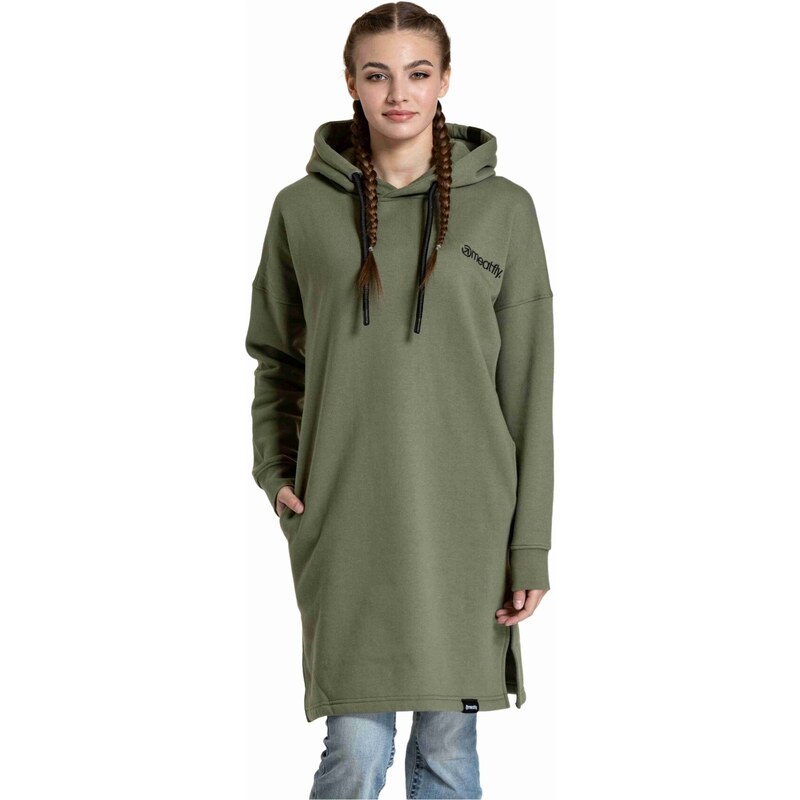 Meatfly dámská mikina Zyra Olive | Zelená