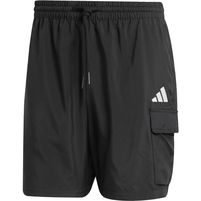 ADIDAS SPORTSWEAR Sportovní kalhoty 'Essentials' černá / bílá