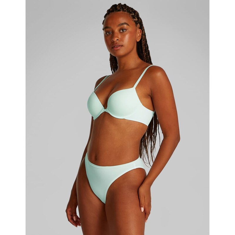 Calvin Klein perfectly fit bikini brief in aqua blue 106400372