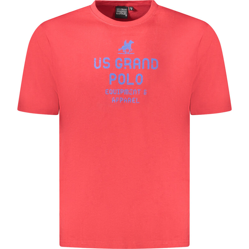 U.S. GRAND Pánské triko US Grand Polo červené