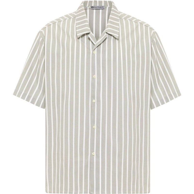 Dandalo Košile khaki / bílá