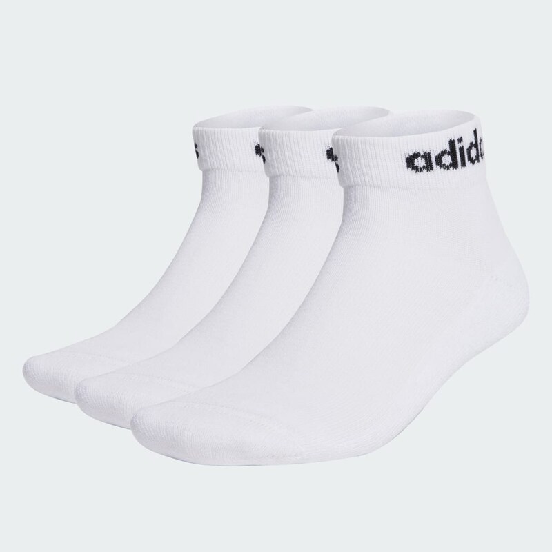 Adidas Ponožky Linear Ankle Cushioned – 3 páry