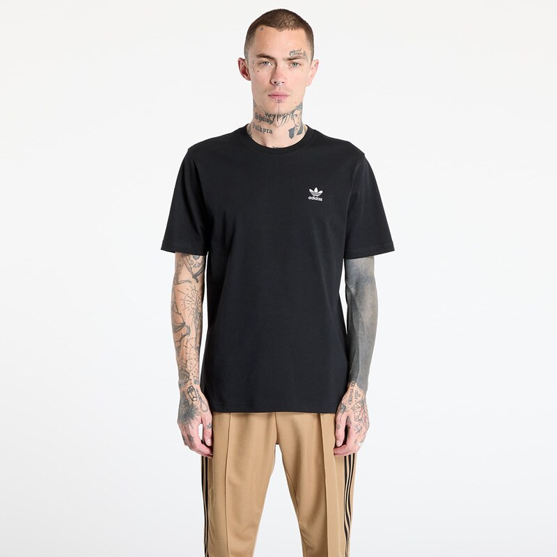 adidas Originals Tričko adidas Trefoil Essentials Tee Black/