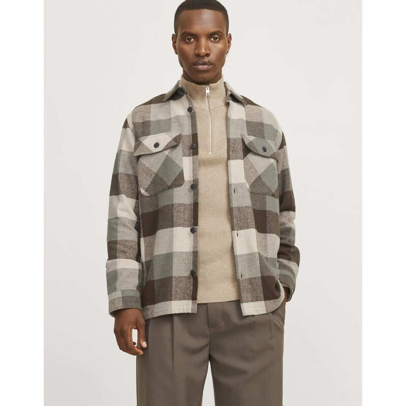 Jack & Jones Overshirt in green
