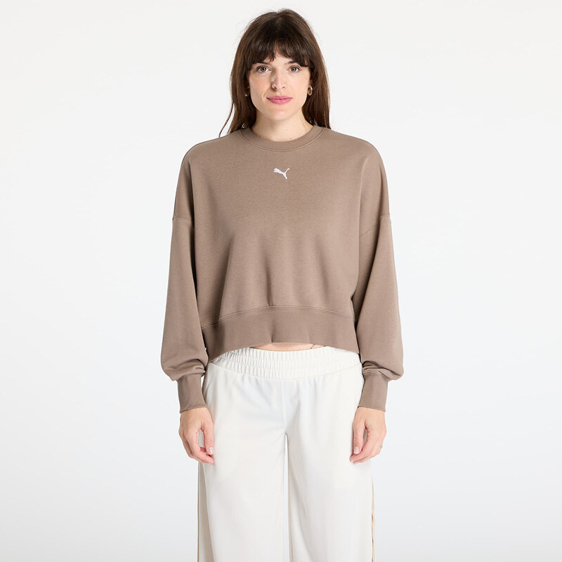 Mikina Puma Wardrobe Essentials Over-Oversized Crew TR Totally