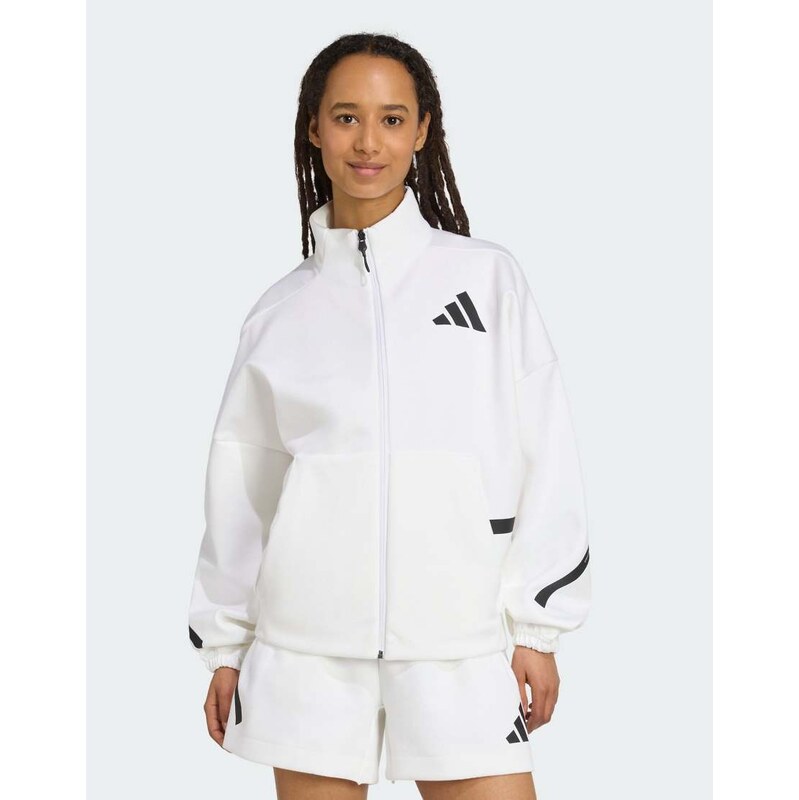 adidas performance adidas Originals z.n.e. track top in white 115498712