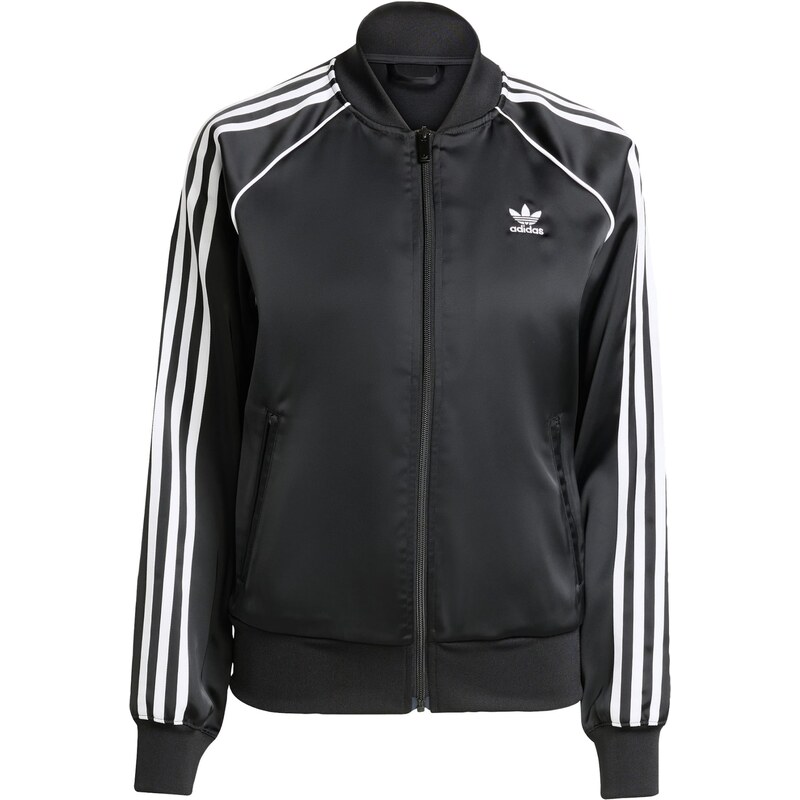 ADIDAS ORIGINALS Mikina Sst Adicolor černá / bílá