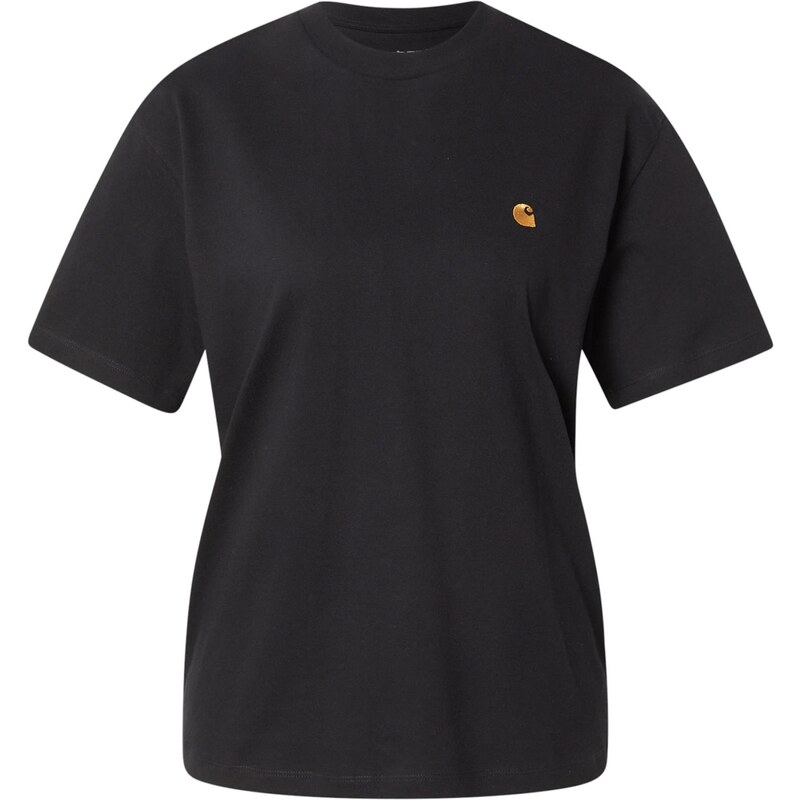 Carhartt WIP Tričko Chase zlatá / černá