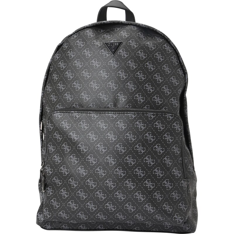 GUESS Batoh MILANO COMPACT BACKPACK šedá / černá