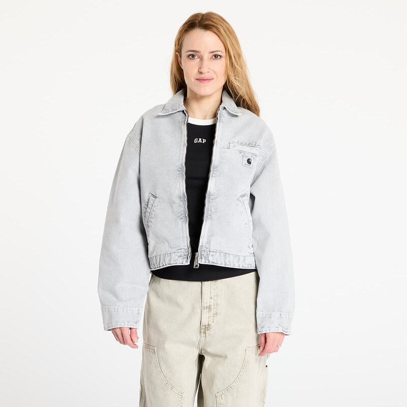Bunda Carhartt WIP W Emery Jacket Black/ Black Chalk Wash XS 106449493