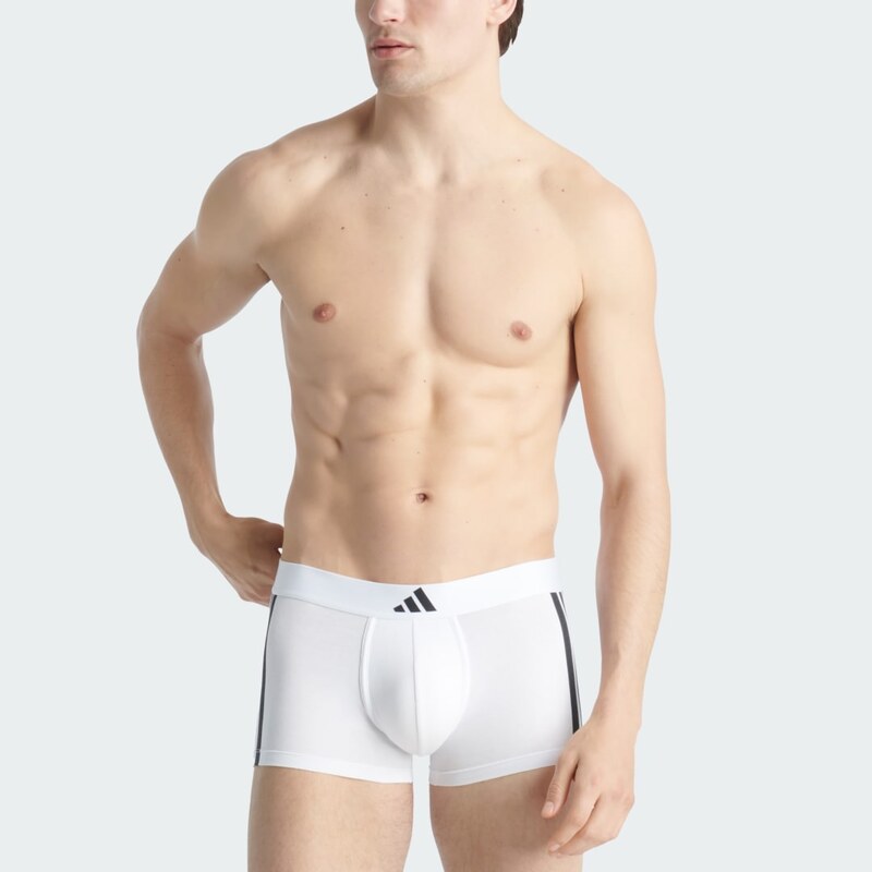 Adidas Spodní prádlo Active Flex Cotton 3-Stripes Low Rise Trunk