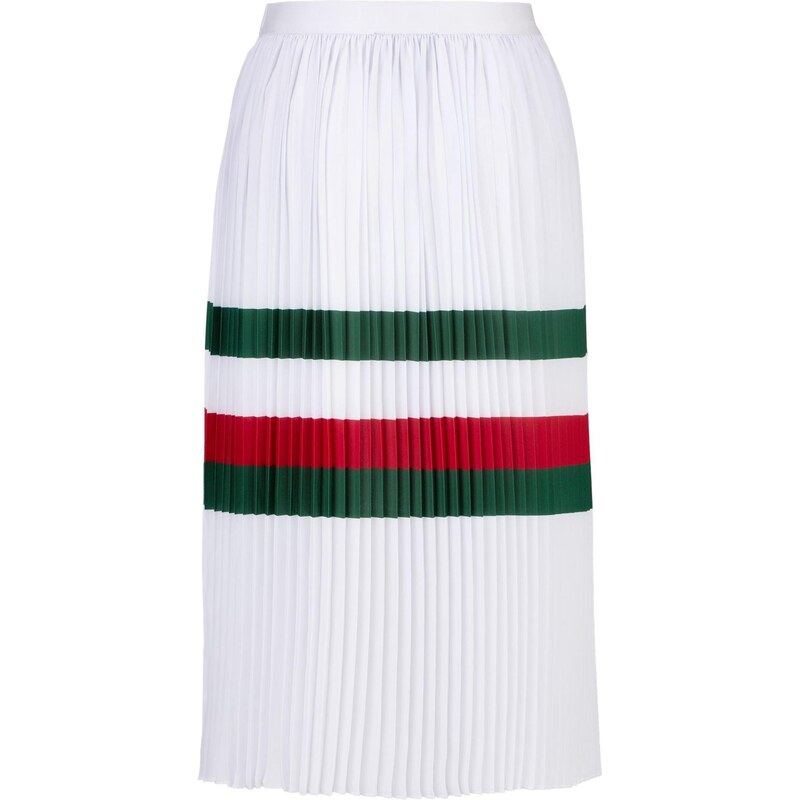 19V69 ITALIA Sukně Ariella tmavě zelená / tmavě červená / bílá