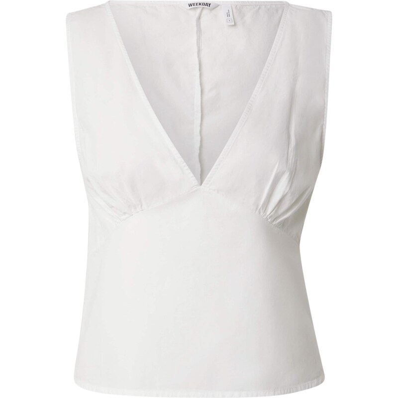WEEKDAY Top Vicki bílá