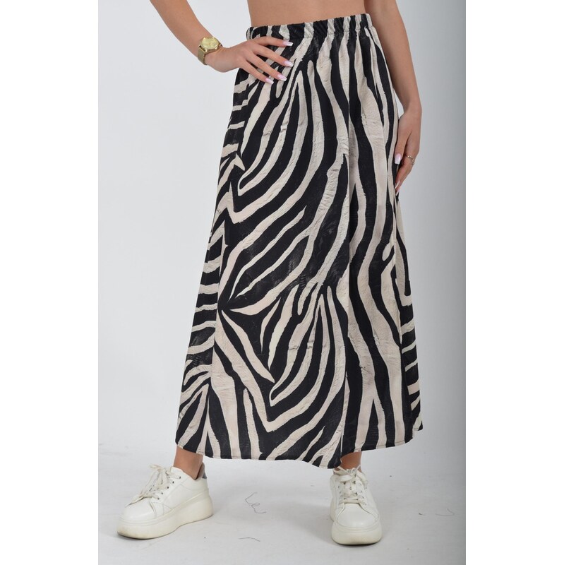Enjoy Style Černo-béžová sukně ES4702 106459842