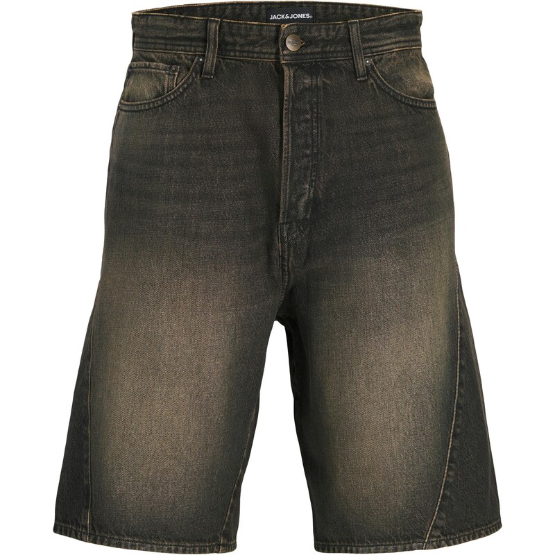 JACK & JONES Džíny JJIRON černá džínovina