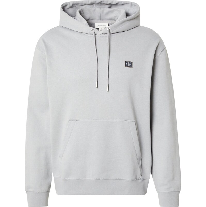 Calvin Klein Jeans Mikina šedý melír