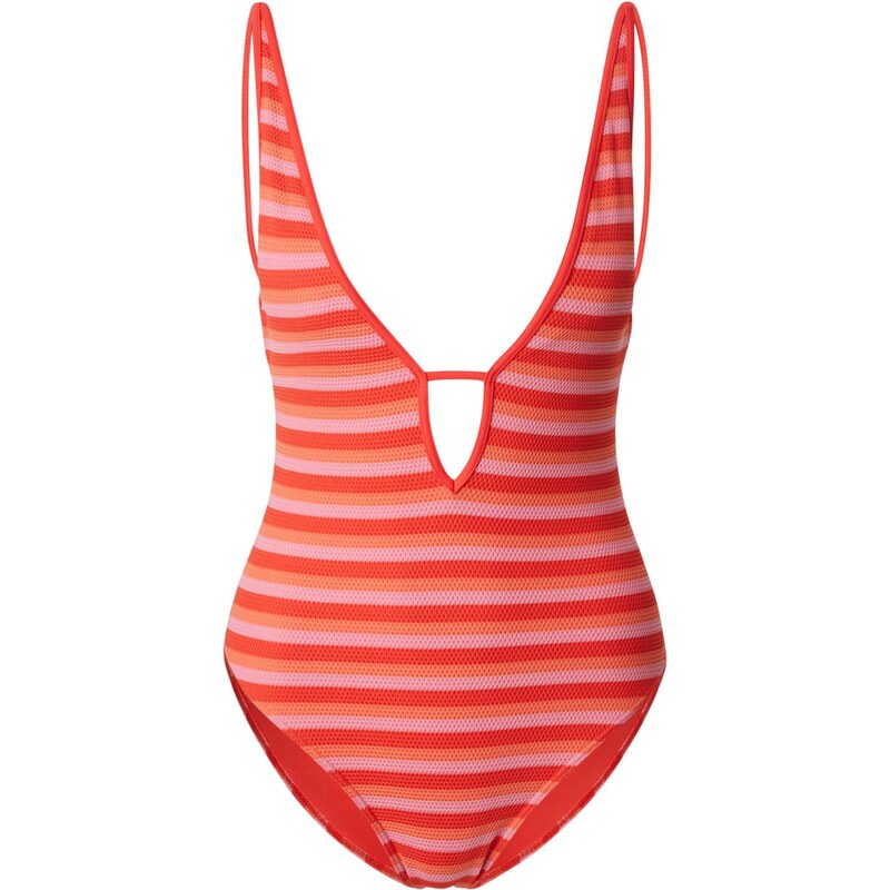 ROXY Plavky Jasmin lenvandulová / mandarinkoná / oranžově červená 109591694