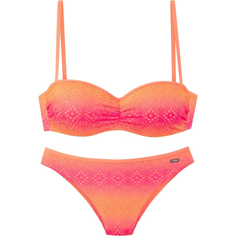 BUFFALO Bikiny mandarinkoná / tmavě růžová 107477306