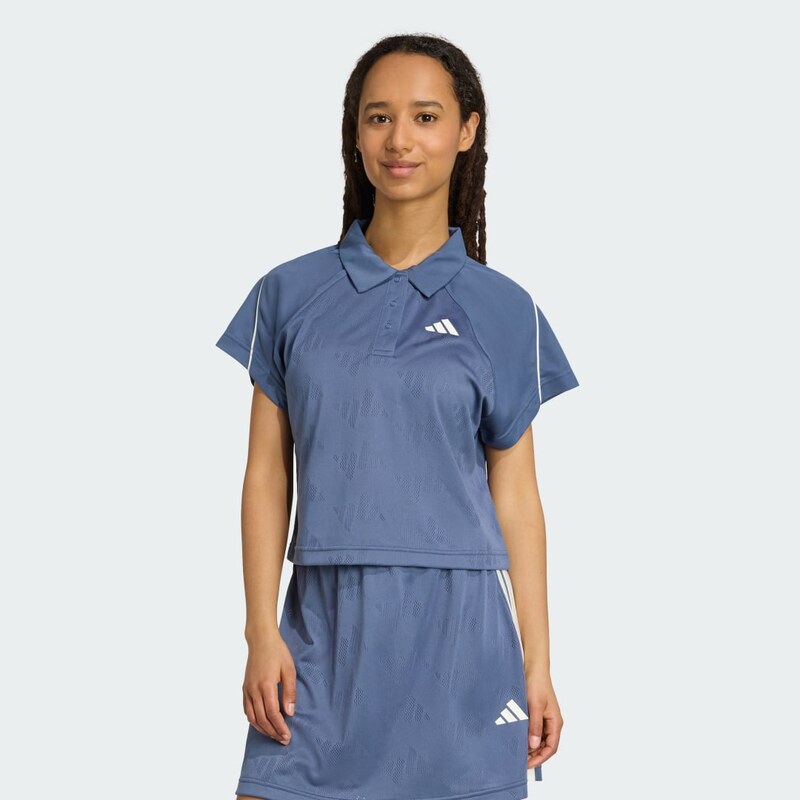 Adidas Polo tričko Stadium 3-Stripes Tennis Inspired Jacquard 106476858
