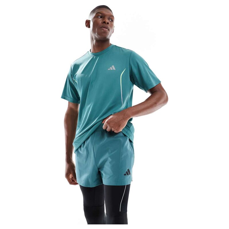 adidas performance adidas Training Power short in preloved teal