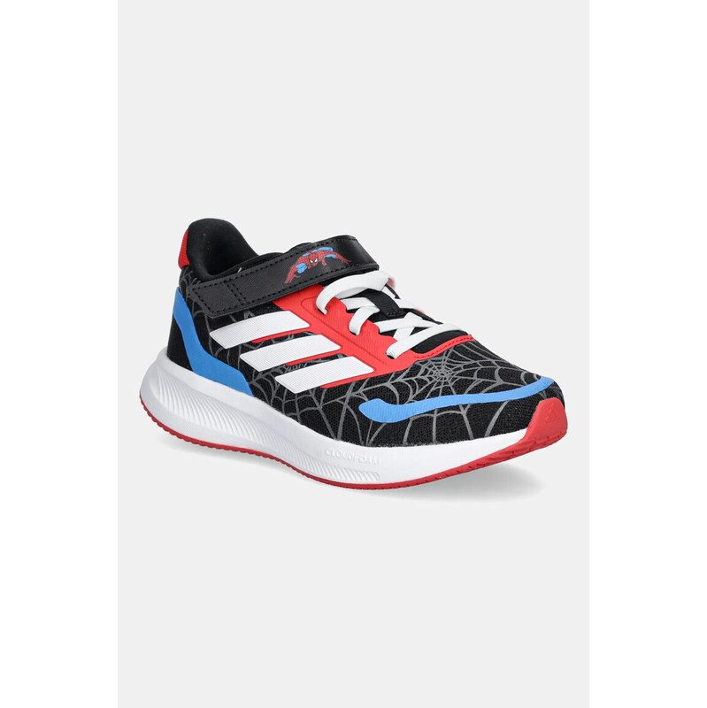 Dětské tenisky adidas RUNFALCON SPIDER-MAN černá barva, JR5660