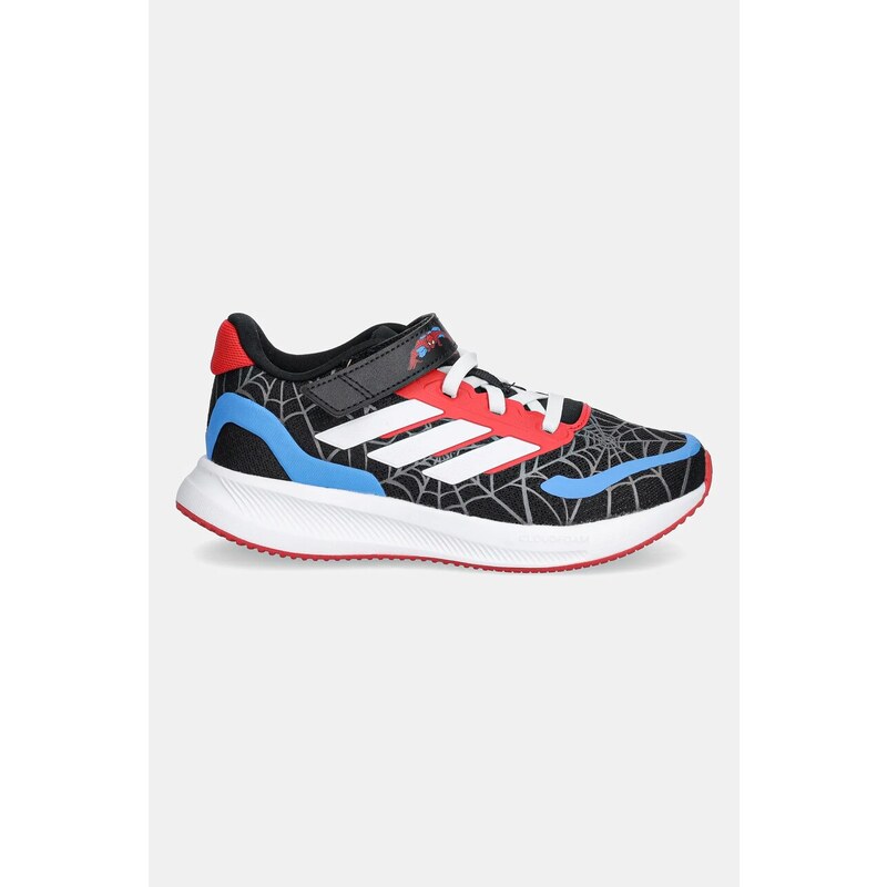 Dětské tenisky adidas RUNFALCON SPIDER-MAN černá barva, JR5660