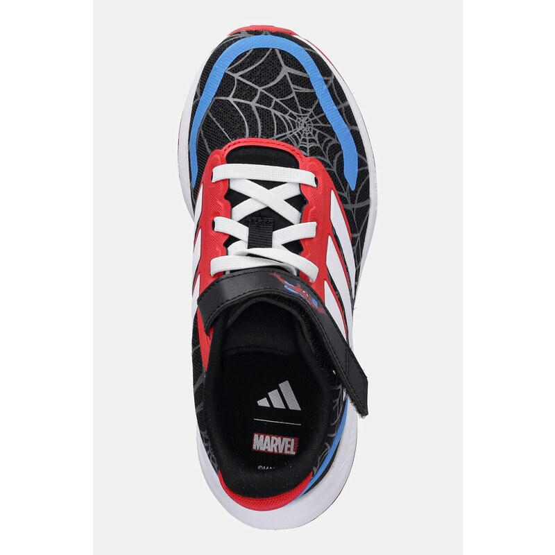 Dětské tenisky adidas RUNFALCON SPIDER-MAN černá barva, JR5660