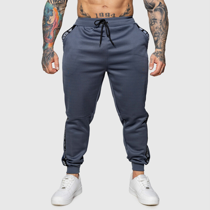 Jogger tepláky Iron Aesthetics Partial, šedé