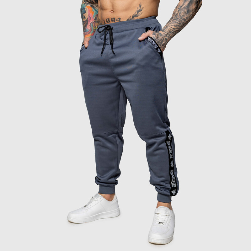 Jogger tepláky Iron Aesthetics Partial, šedé