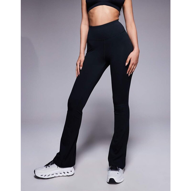 4505 Icon soft touch high waist slim kick yoga legging in black