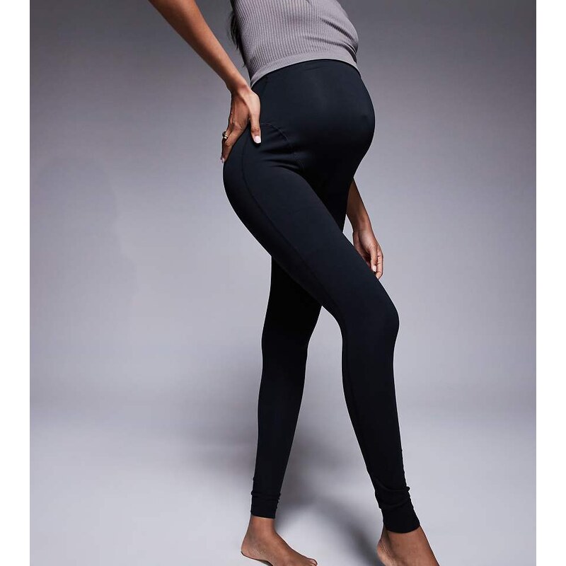 4505 Maternity Icon soft touch high waist yoga legging in black 115402960