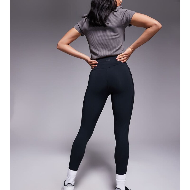 4505 Petite Icon active tie waist run legging with phone pocket in 106614759