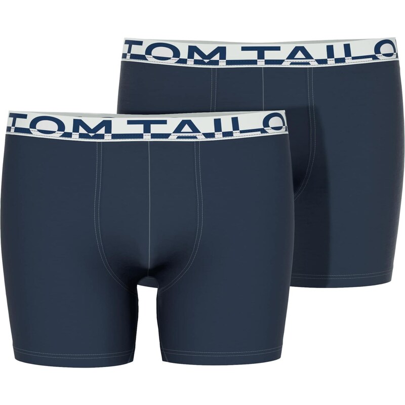 TOM TAILOR Boxerky námořnická modř / bílá