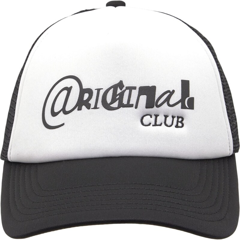 Pull&Bear Kšiltovka ORIGINAL CLUB černá / bílá