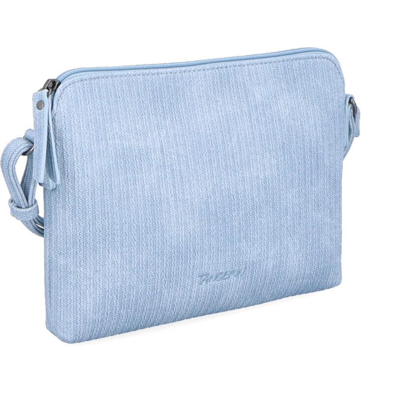 Kabelka ze syntetické kůže crossbody Tangerin modrá 7014 SM 106555035