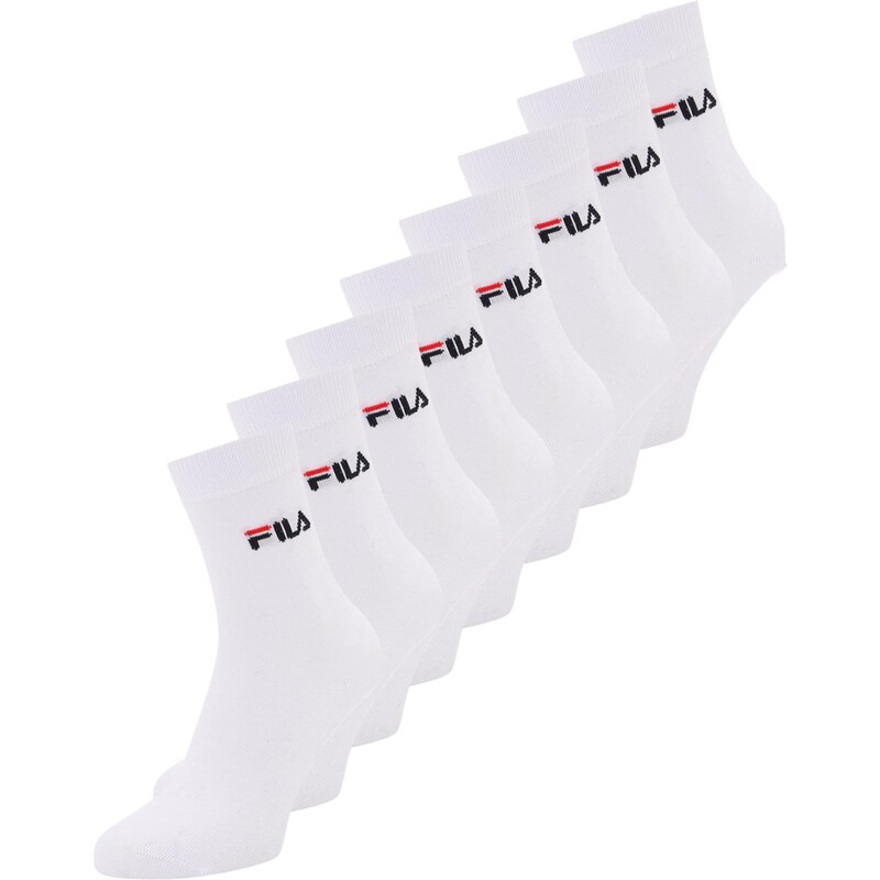 FILA Ponožky jasně červená / černá / bílá 106453444