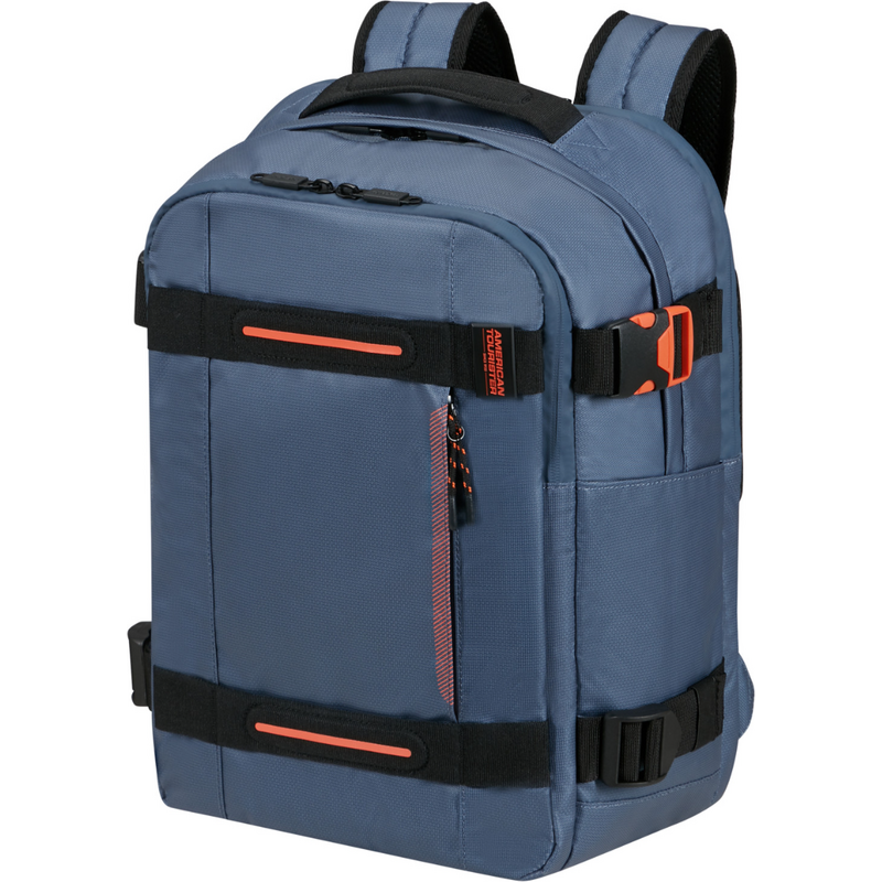 American Tourister URBAN TRACK LAPTOP BP 15.6 COATED NAVY/ORANGE