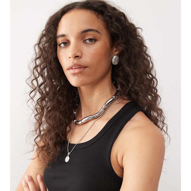COLLUSION Vest top in black 115511742