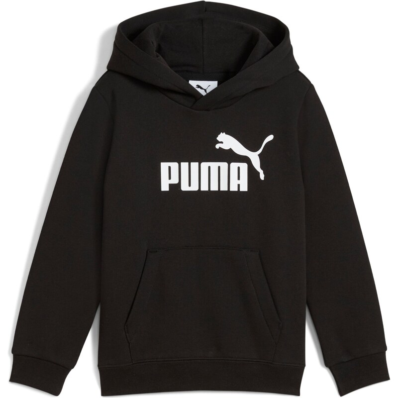 PUMA Mikina Ess No. 1 černá / bílá