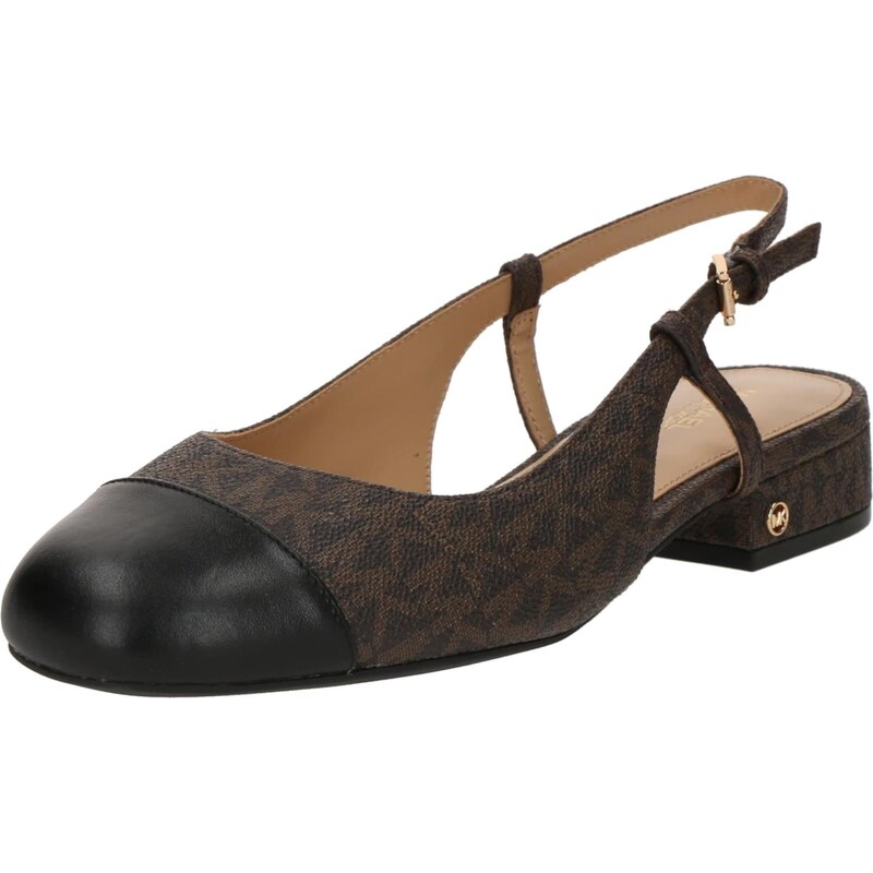 MICHAEL Michael Kors Lodičky tmavě hnědá / černá 106551167